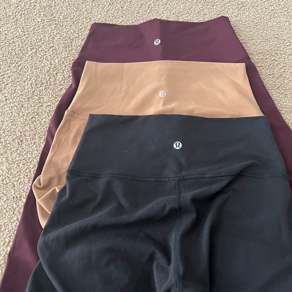 lululemon athletica Pants - Lululemon High-Waisted Leggings - set of 8 size 6